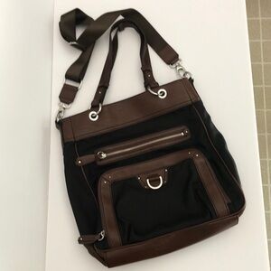 Black and Brown shoulder bag